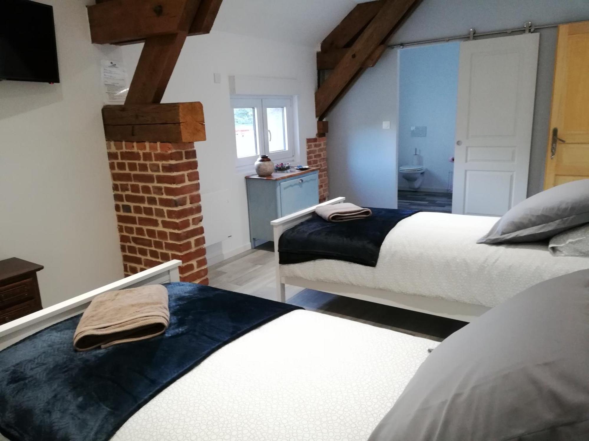Bed and Breakfast La Grange Du Bosquet Honnecourt-sur-Escaut Pokoj fotografie